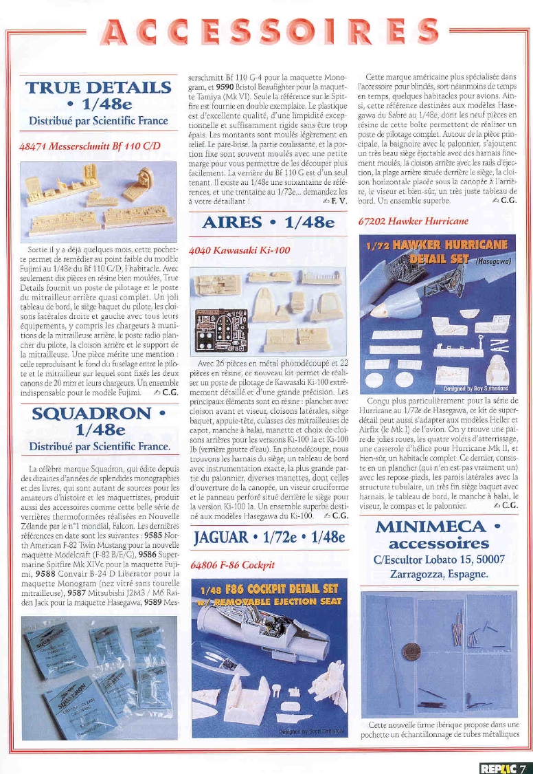 Replic 082 - Beaufighter Mk VI, MiG-21 PF, Nieuport 17, Caudron G4